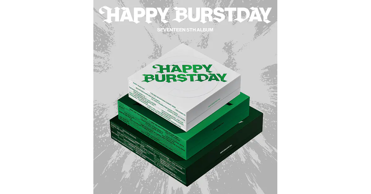 SEVENTEEN - HAPPY BURSTDAY