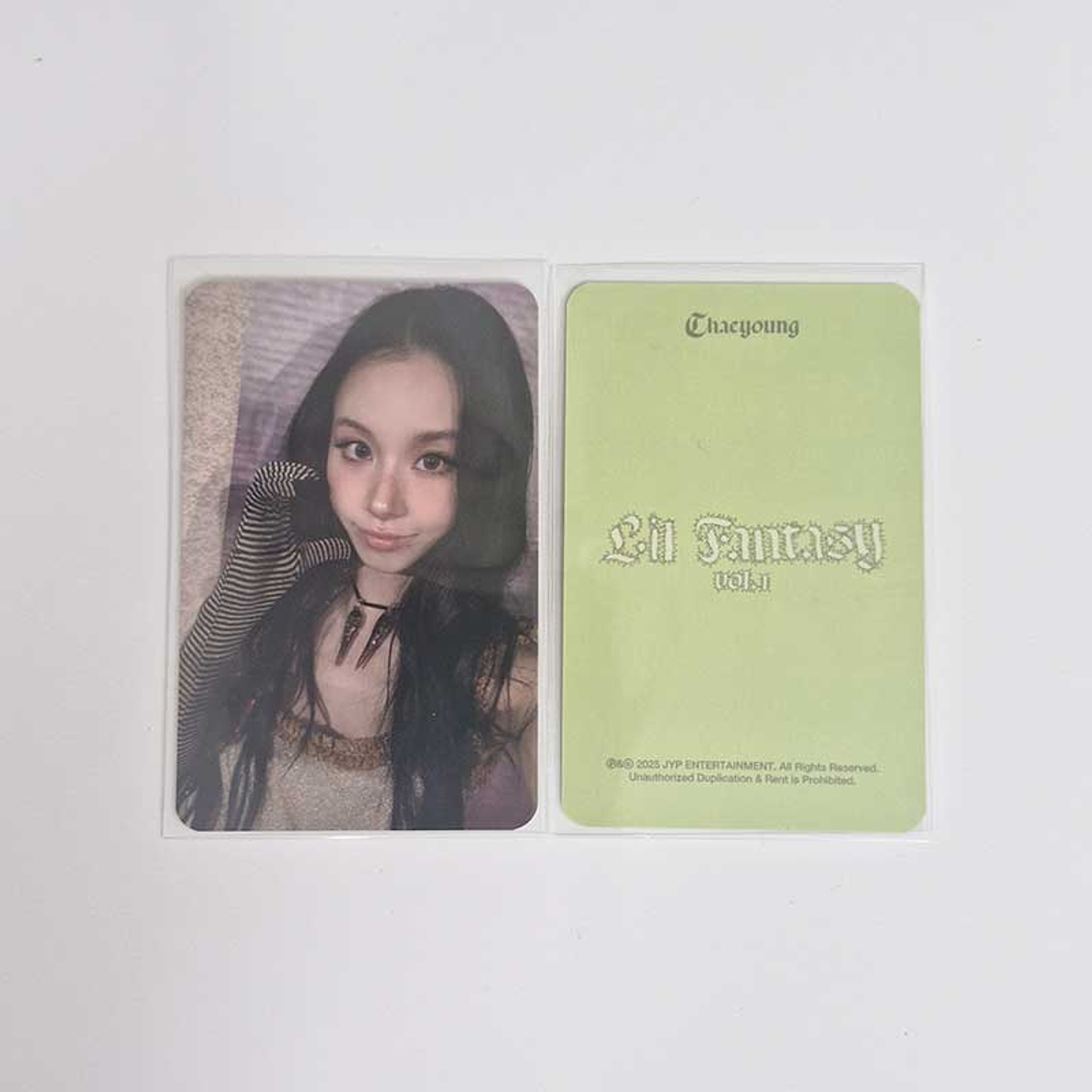 TWICE CHAEYOUNG - ALBUM LIL FANTASY SOUNDWAVE POB REGULAR  4