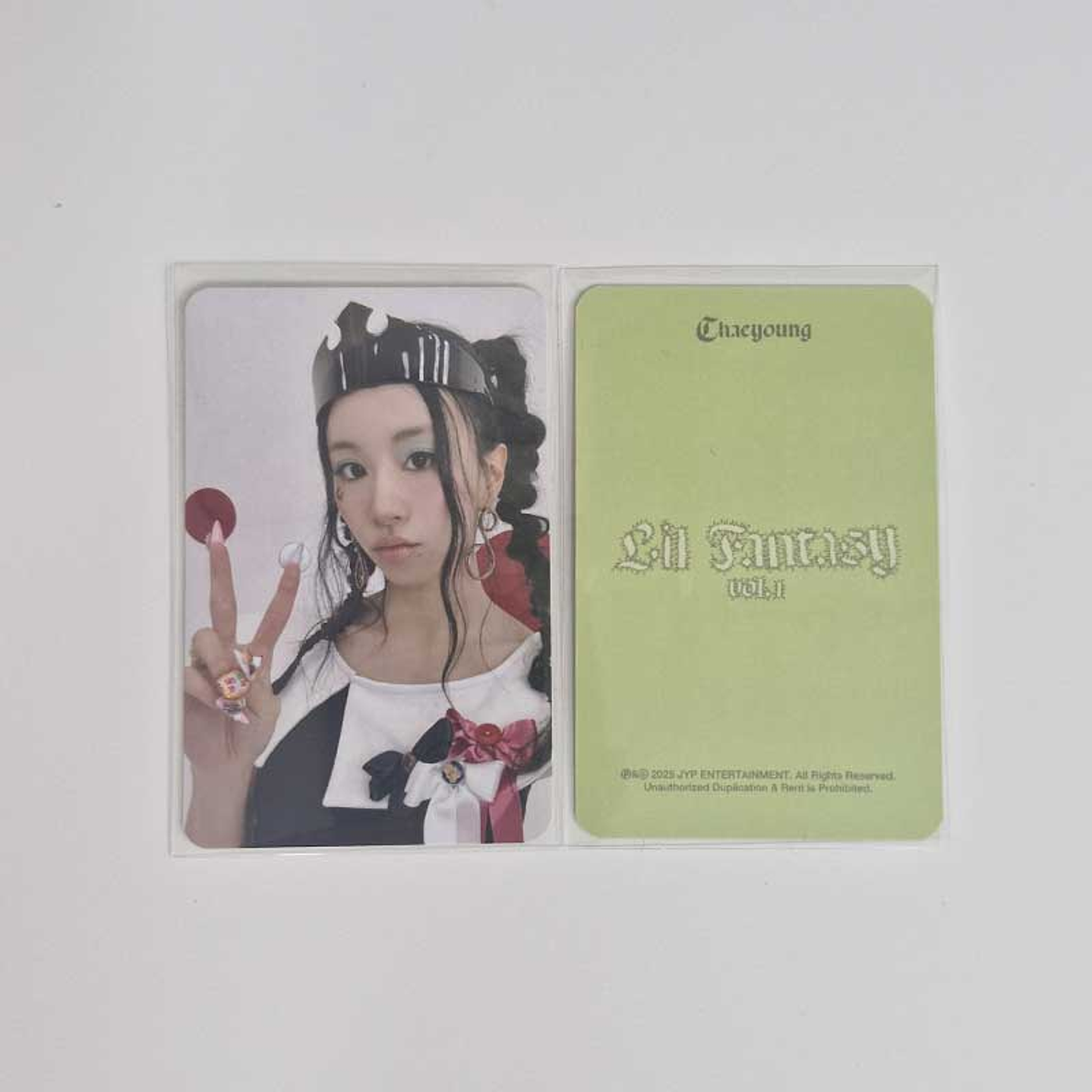 TWICE CHAEYOUNG - ALBUM LIL FANTASY SOUNDWAVE POB REGULAR  5