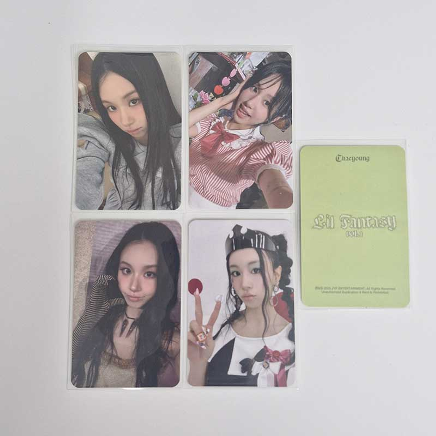 TWICE CHAEYOUNG - ALBUM LIL FANTASY SOUNDWAVE POB REGULAR  1