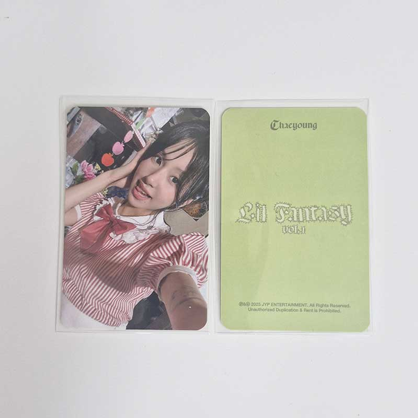 TWICE CHAEYOUNG - ALBUM LIL FANTASY SOUNDWAVE POB REGULAR  3