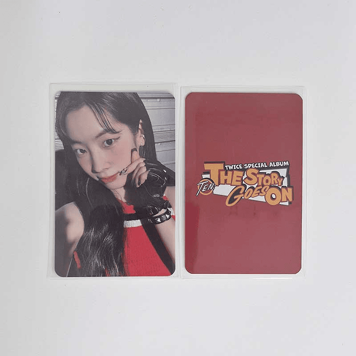 TWICE - TEN : THE STORY GOES ON MUSIC PLANT LUCKYDRAW B Ver. 8