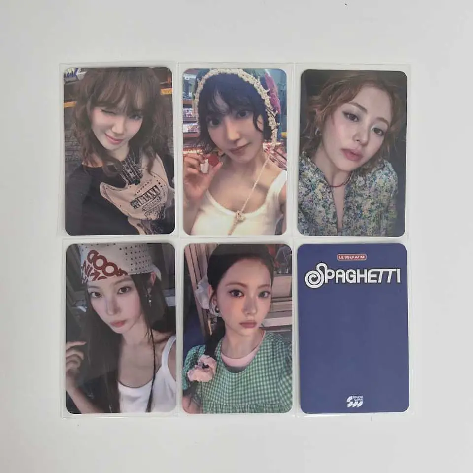 LE SSERAFIM - SPAGHETTI SOUNDWAVE POB STANDARD Ver. 1