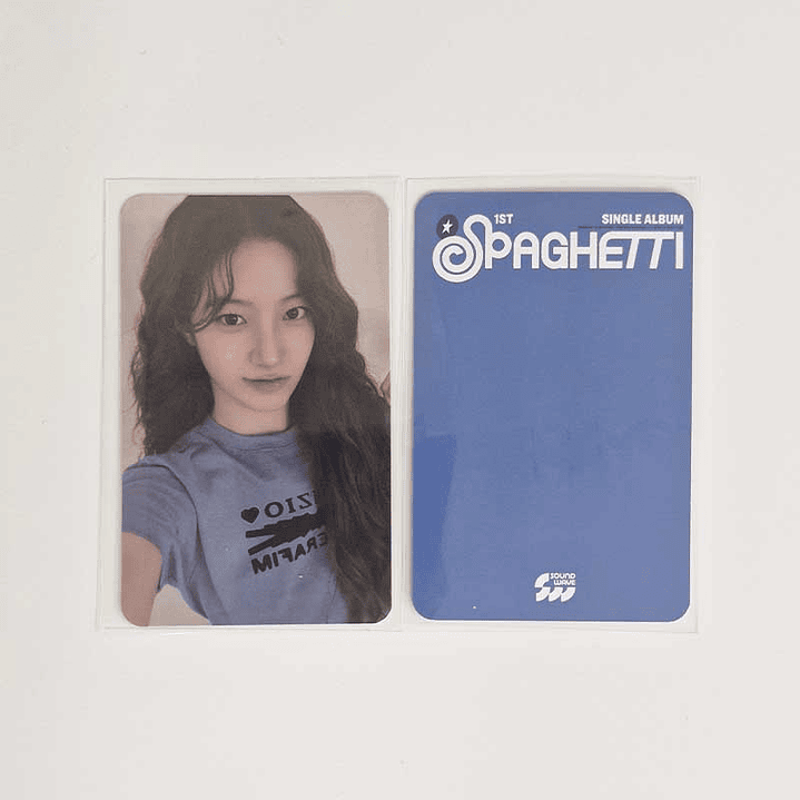 LE SSERAFIM - SPAGHETTI SOUNDWAVE POB COMPACT Ver. 5