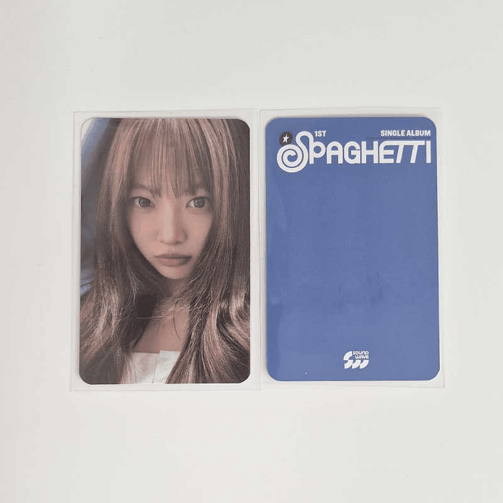 LE SSERAFIM - SPAGHETTI SOUNDWAVE POB COMPACT Ver. 6