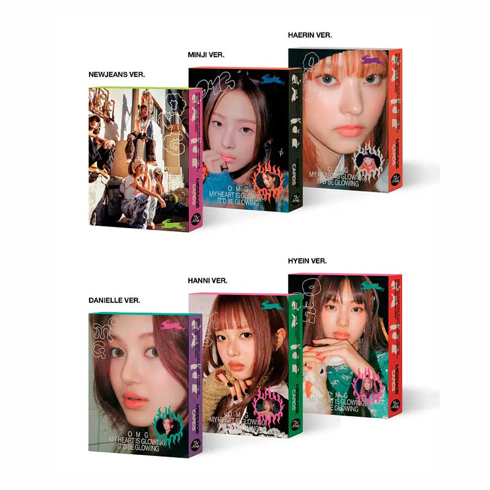 NEW JEANS - OMG (MESSAGE CARD Ver.) 1