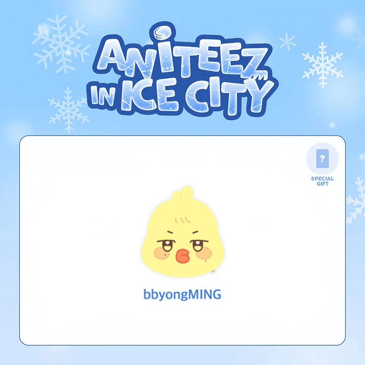 ATEEZ - ANITEEZ IN ICE CITY PLUSH CUSHION 7