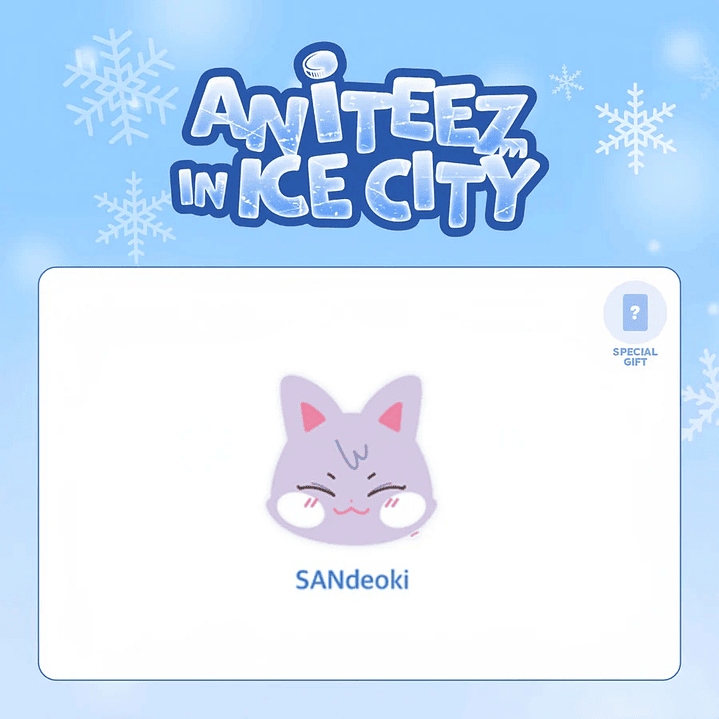 ATEEZ - ANITEEZ IN ICE CITY PLUSH CUSHION 6