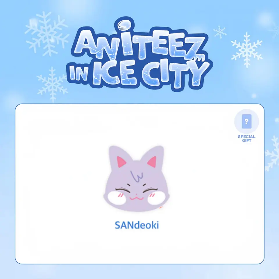 ATEEZ - ANITEEZ IN ICE CITY PLUSH CUSHION 6
