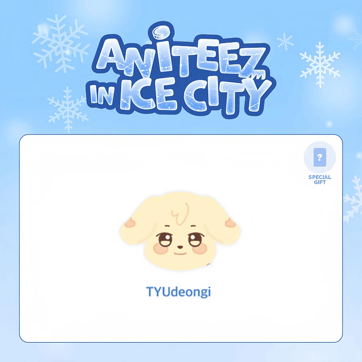 ATEEZ - ANITEEZ IN ICE CITY PLUSH CUSHION 4