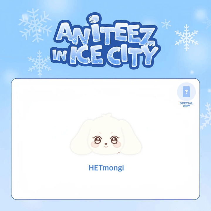 ATEEZ - ANITEEZ IN ICE CITY PLUSH CUSHION 5