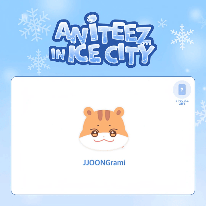 ATEEZ - ANITEEZ IN ICE CITY PLUSH CUSHION 2