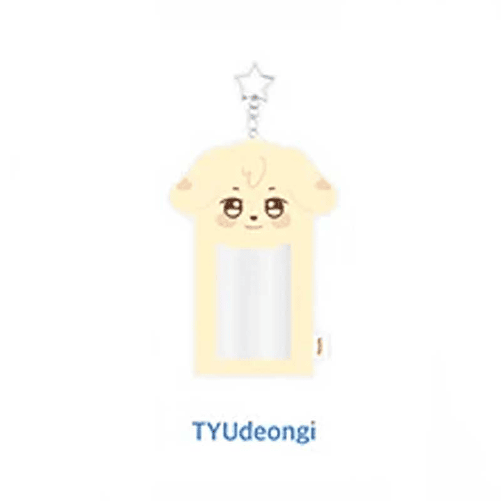 ATEEZ - ANITEEZ IN ICE CITY PLUSH PHOTOCARD HOLDER KEYRING 4