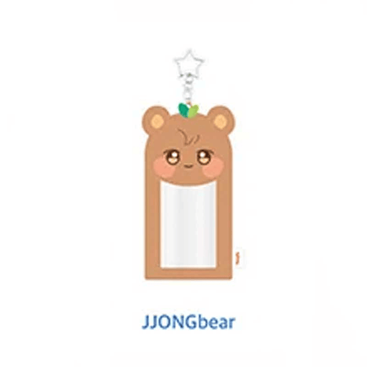 ATEEZ - ANITEEZ IN ICE CITY PLUSH PHOTOCARD HOLDER KEYRING 9