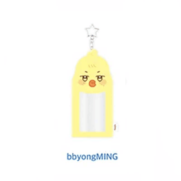 ATEEZ - ANITEEZ IN ICE CITY PLUSH PHOTOCARD HOLDER KEYRING 7