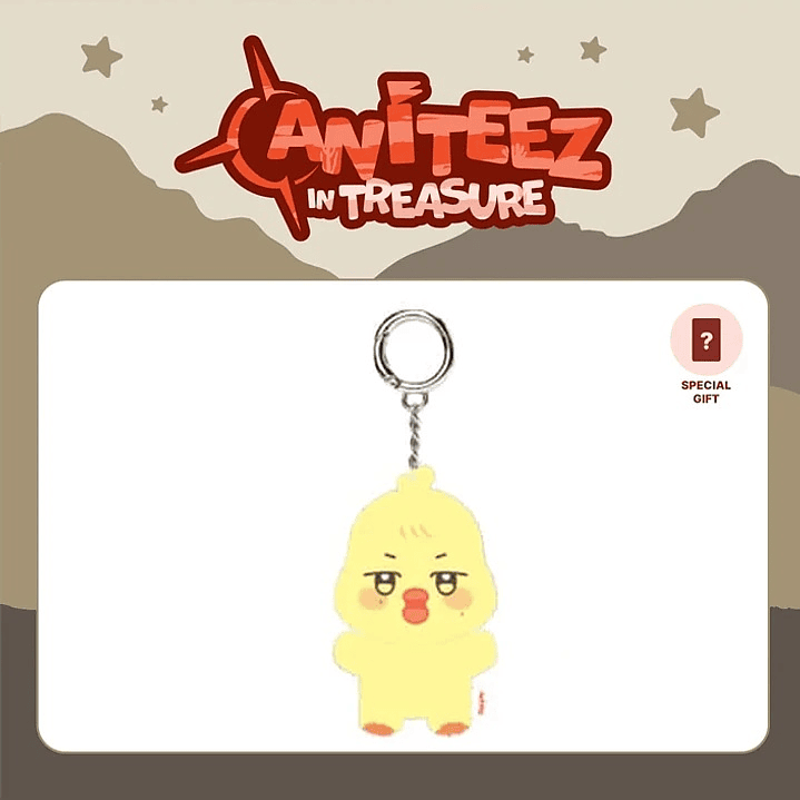 ANITEEZ IN TREASURE - MINI PLUSH 7