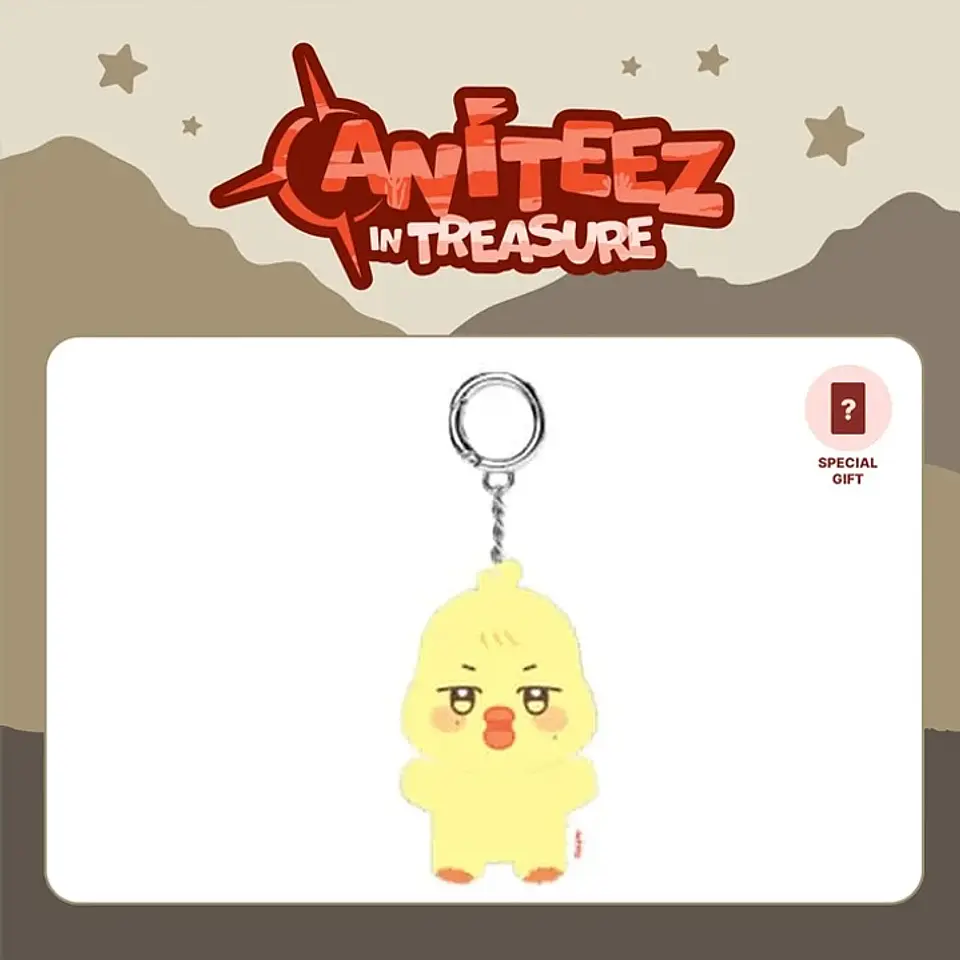 ANITEEZ IN TREASURE - MINI PLUSH 7