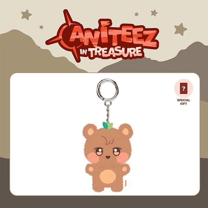 ANITEEZ IN TREASURE - MINI PLUSH 9