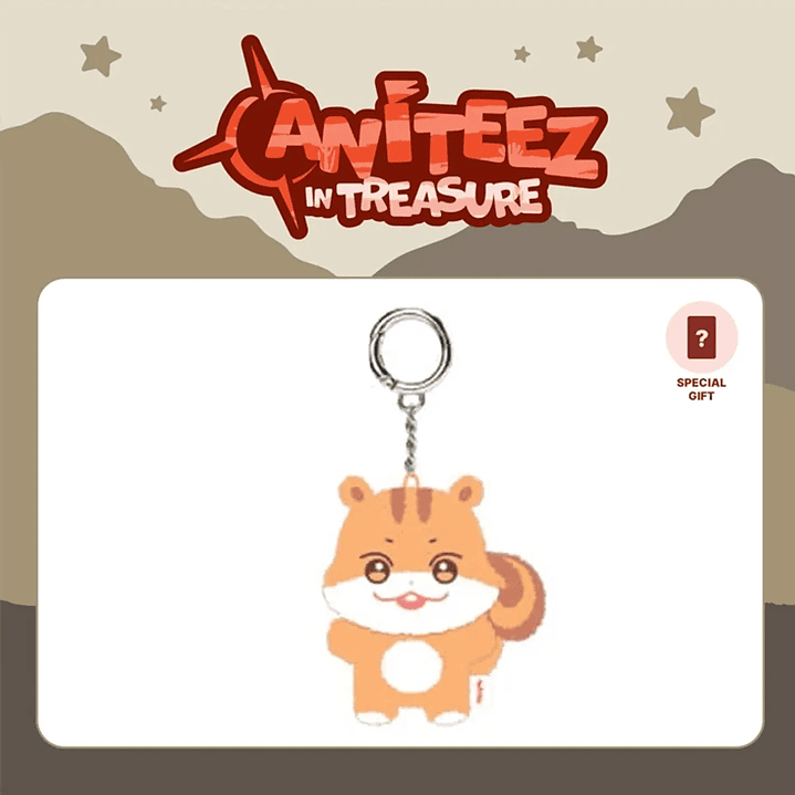 ANITEEZ IN TREASURE - MINI PLUSH 2