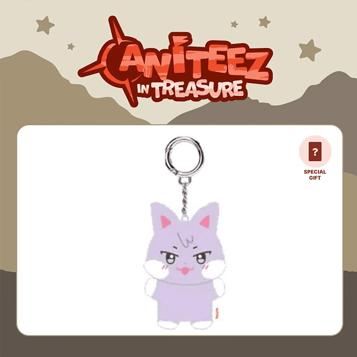 ANITEEZ IN TREASURE - MINI PLUSH 6