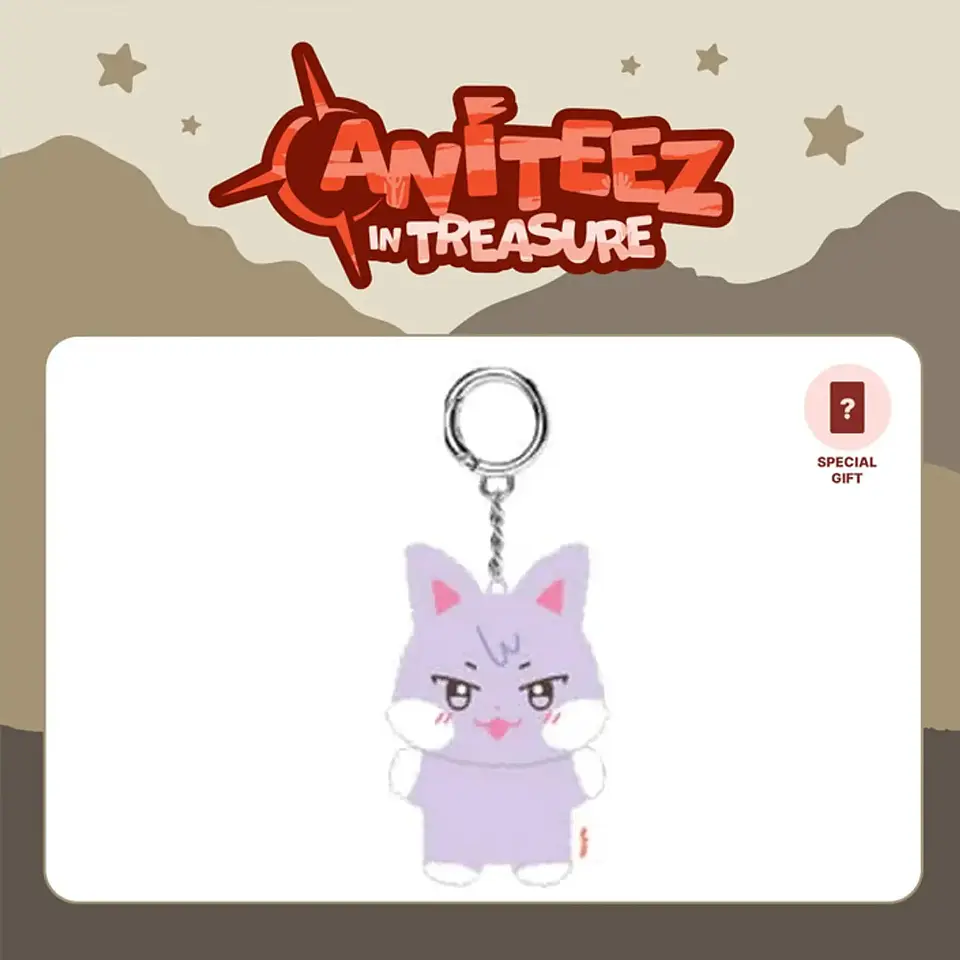 ANITEEZ IN TREASURE - MINI PLUSH 6