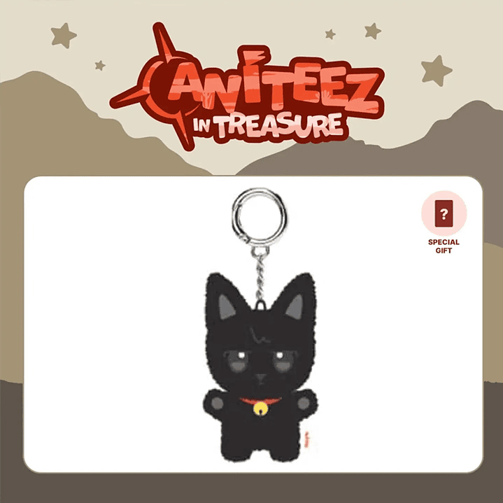 ANITEEZ IN TREASURE - MINI PLUSH 8