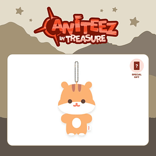 ANITEEZ IN TREASURE - FLAT-FUR PLUSH