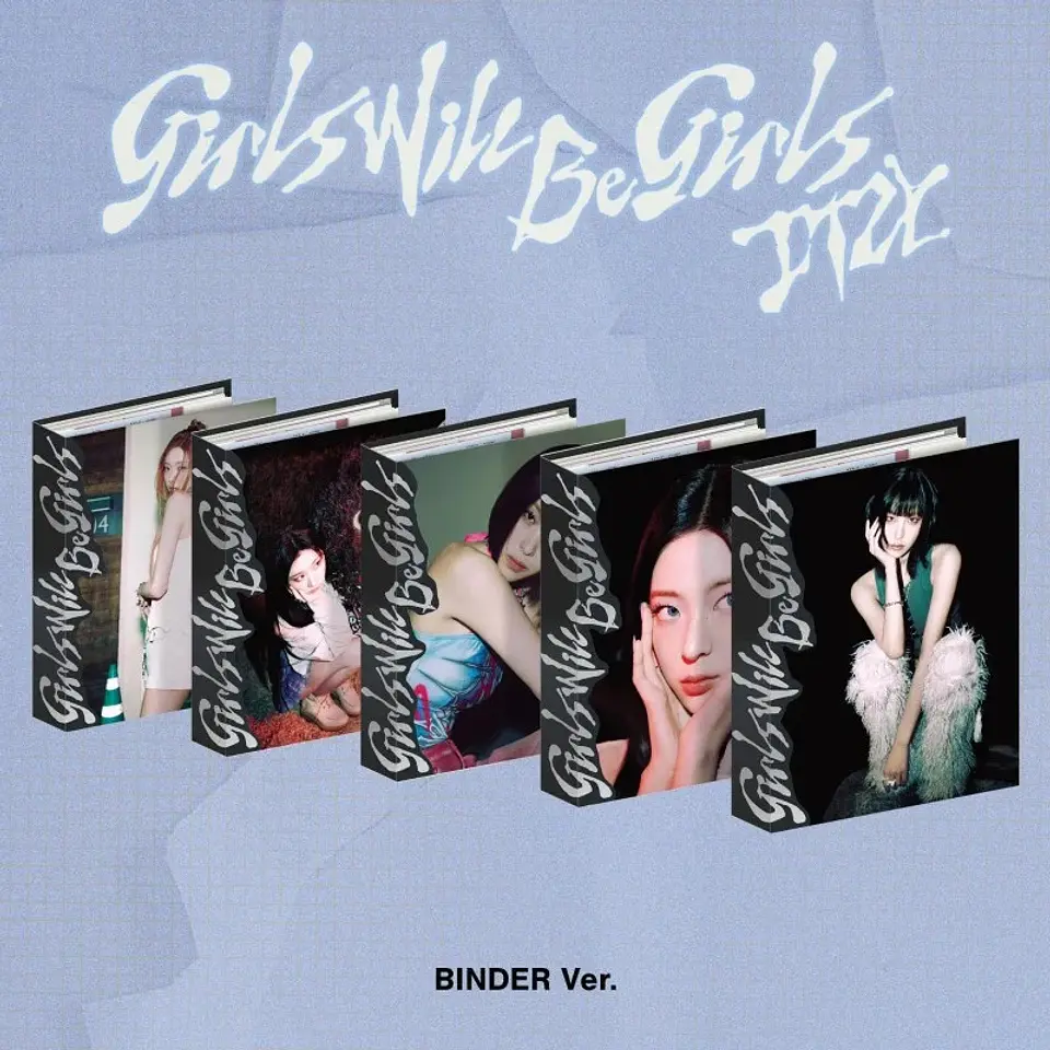 ITZY - GIRLS WILL BE GIRLS (BINDER Ver.) RANDOM 1