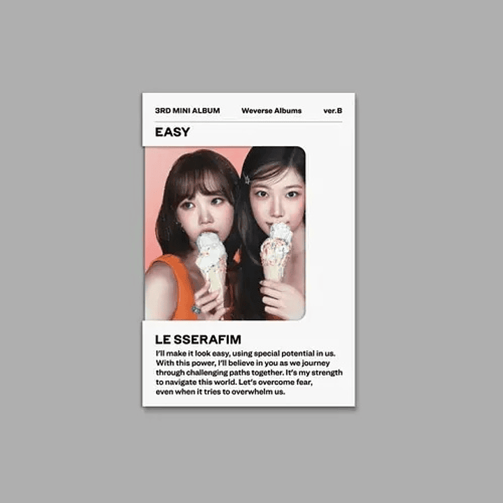 LE SSERAFIM - EASY (WEVERSE Ver.)   3