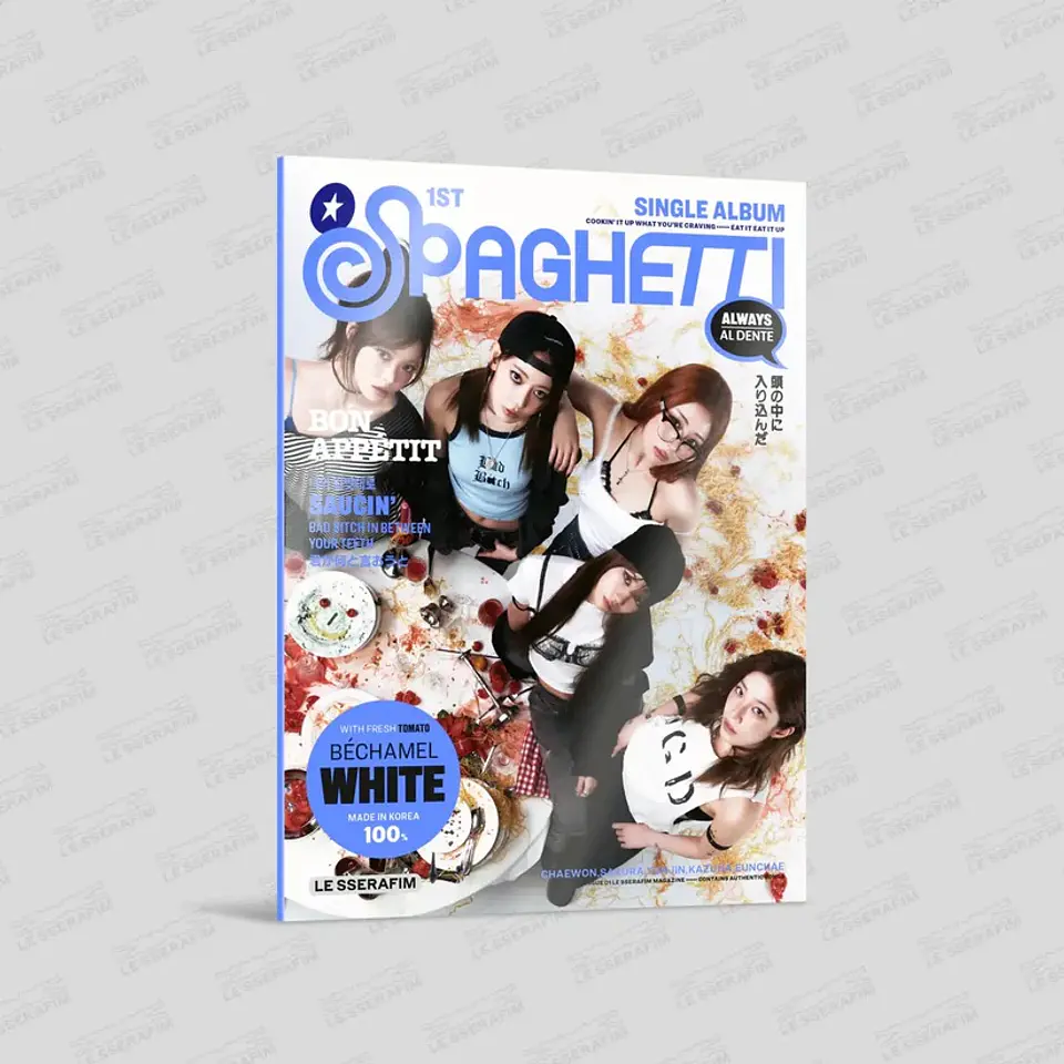 LE SSERAFIM - SPAGHETTI (COMPACT Ver.) 8