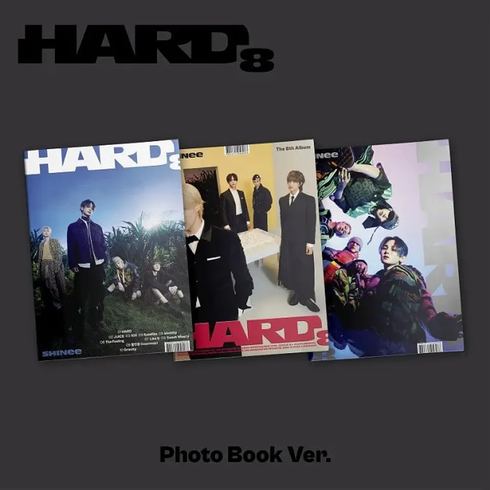 SHINEE - HARD (PHOTOBOOK Ver.) 1