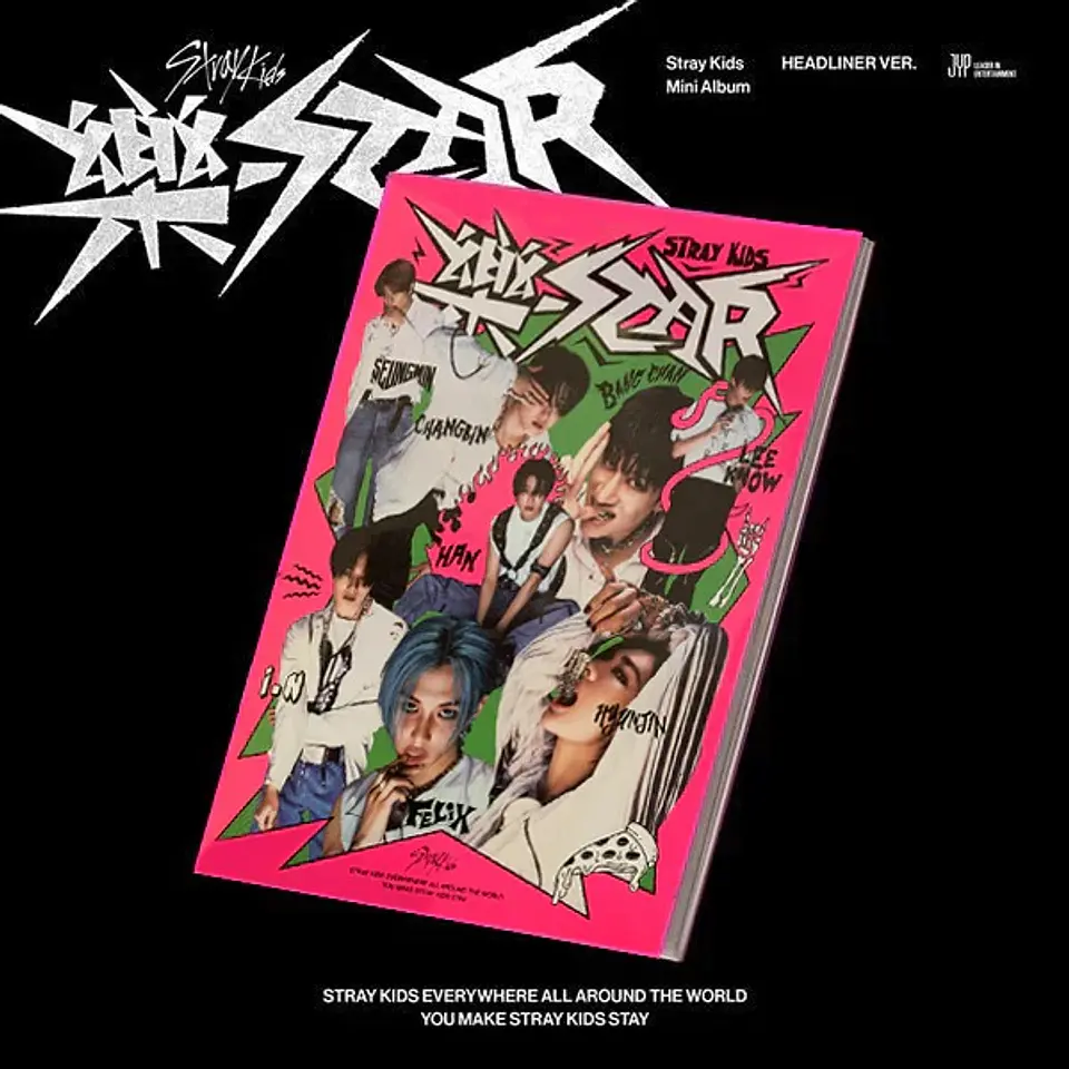 STRAY KIDS - ROCK STAR (HEADLINER Ver.) 1