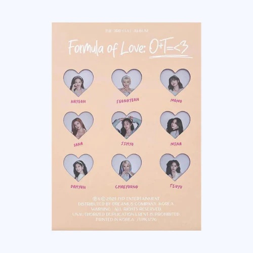 TWICE - FORMULA OF LOVE : O+T=<3