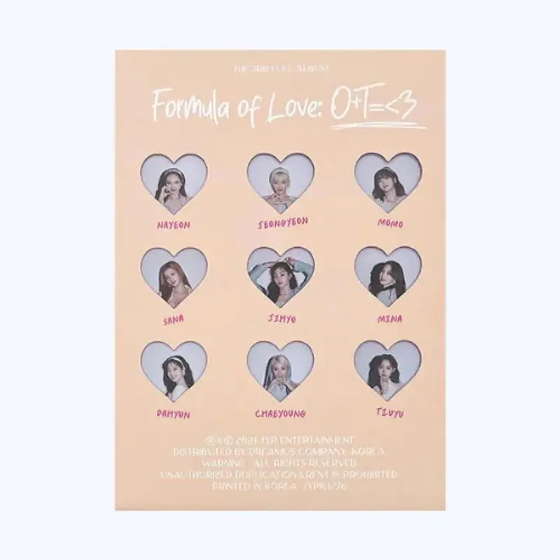TWICE - FORMULA OF LOVE : O+T=<3 5