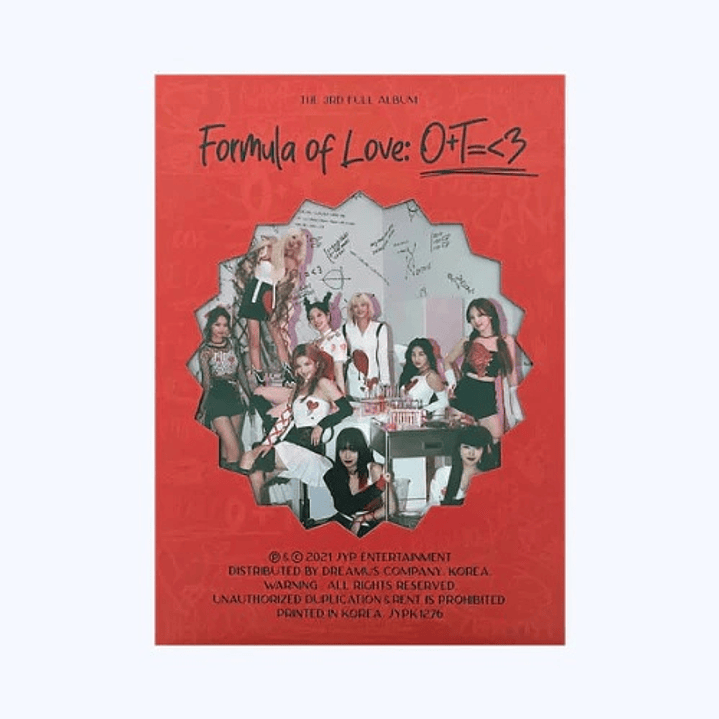 TWICE - FORMULA OF LOVE : O+T=<3 3