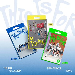 TWICE - THIS IS FOR (POLAROID Ver.)