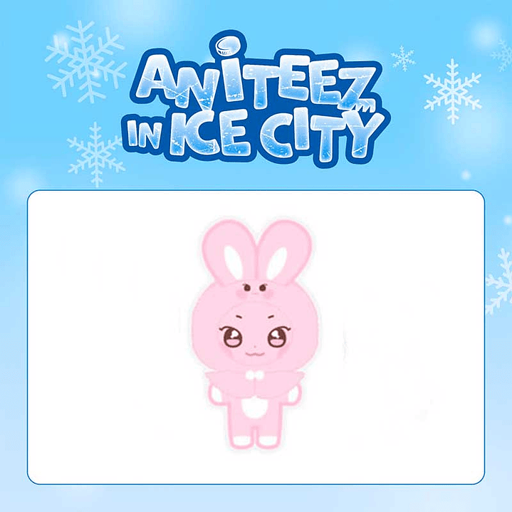 ATEEZ - ANITEEZ IN ICE CITY PLUSH DOLL COVER (A Ver.) 3