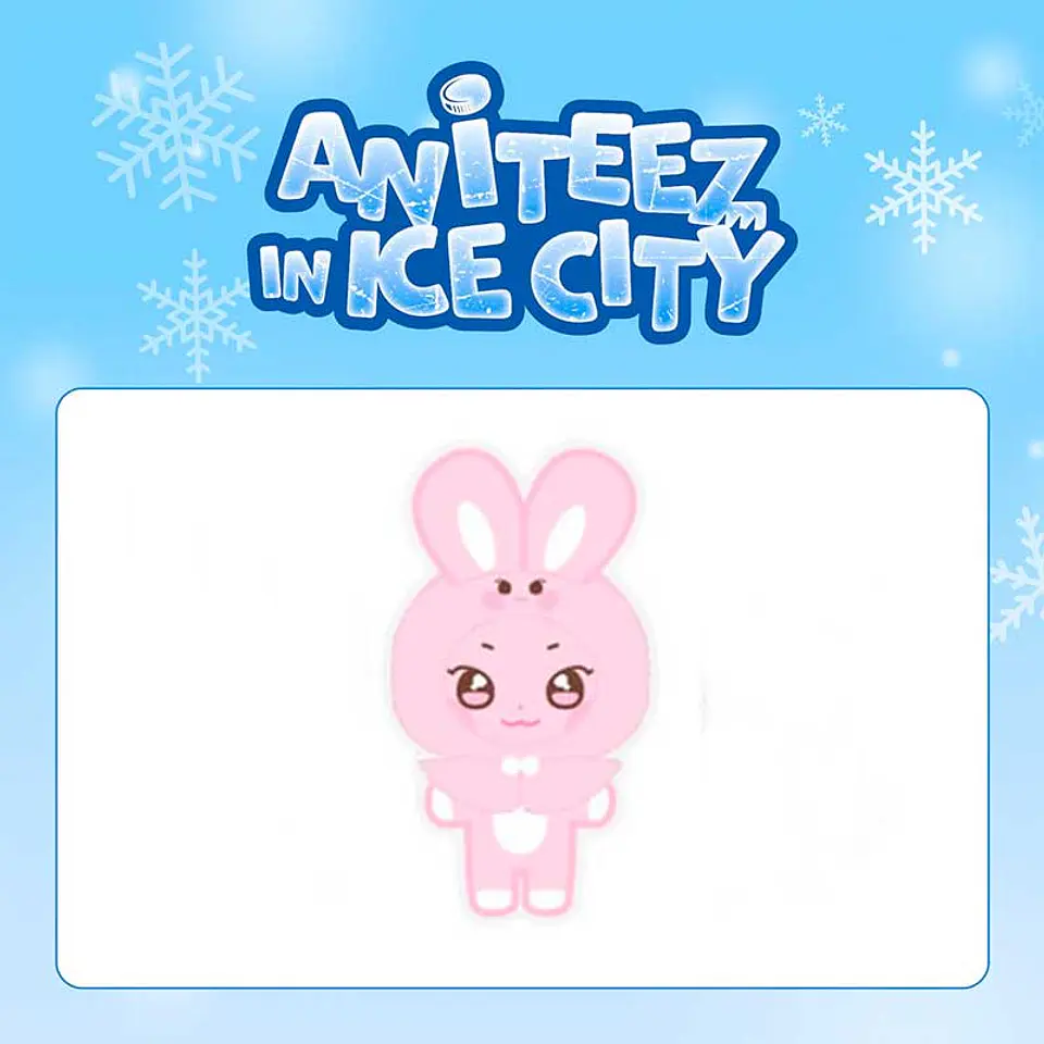 ATEEZ - ANITEEZ IN ICE CITY PLUSH DOLL COVER (A Ver.) 3
