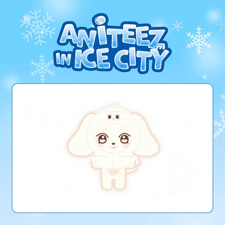 ATEEZ - ANITEEZ IN ICE CITY PLUSH DOLL COVER (A Ver.) 5