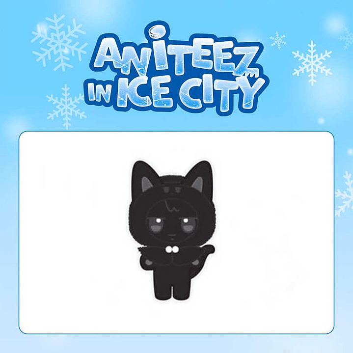 ATEEZ - ANITEEZ IN ICE CITY PLUSH DOLL COVER (A Ver.) 8
