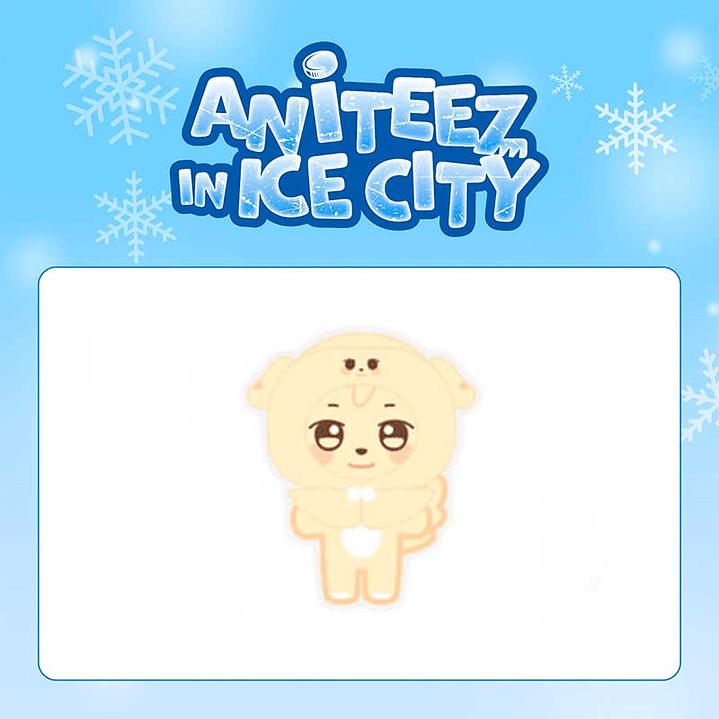 ATEEZ - ANITEEZ IN ICE CITY PLUSH DOLL COVER (A Ver.) 4