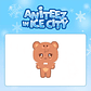 ATEEZ - ANITEEZ IN ICE CITY PLUSH DOLL COVER (A Ver.) - Miniatura 9