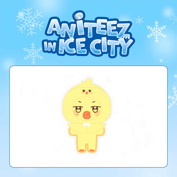 ATEEZ - ANITEEZ IN ICE CITY PLUSH DOLL COVER (A Ver.) 7