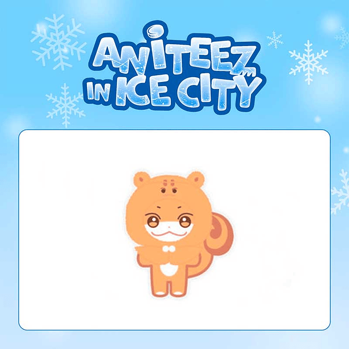 ATEEZ - ANITEEZ IN ICE CITY PLUSH DOLL COVER (A Ver.) 2