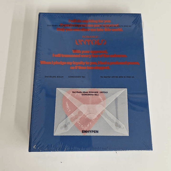 SEGUNDA SELECCIÓN ENHYPEN - ROMANCE : UNTOLD CONCESSIO VER 1