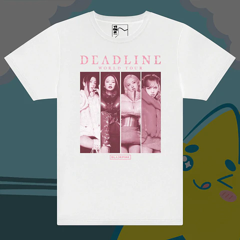 (A PEDIDO) POLERA BLACK PINK - DEADLINE WORLD TOUR