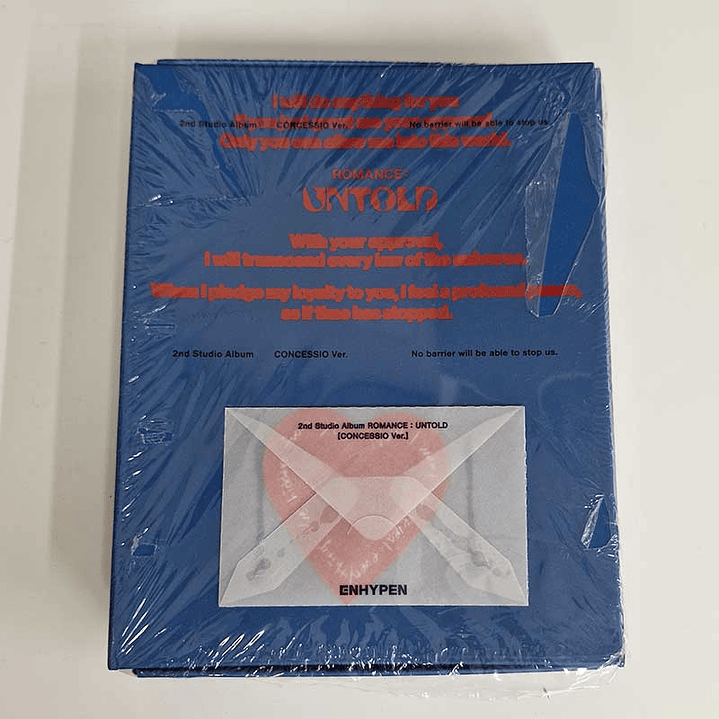 SEGUNDA SELECCIÓN 2 ENHYPEN - ROMANCE : UNTOLD CONCESSIO VER  1