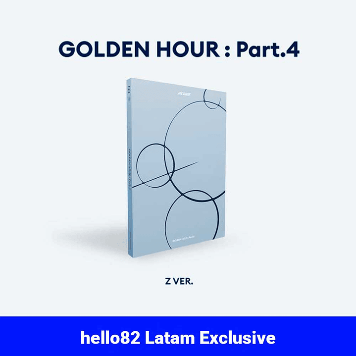ALBUM ATEEZ - GOLDEN HOUR : PT 4 (PHOTOBOOK Ver.) hello82 LATAM EXCLUSIVE  5