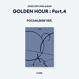 (PRE-VENTA) ALBUM ATEEZ - GOLDEN HOUR : PT 4 (POCAALBUM Ver.) 