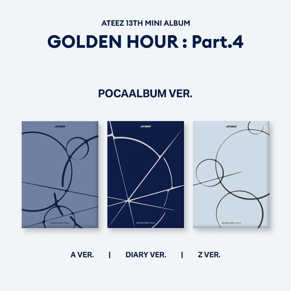 ateez golden hour4 poca まとめ売り セット GOLDEN HOUR PT4 POCAALBUM
